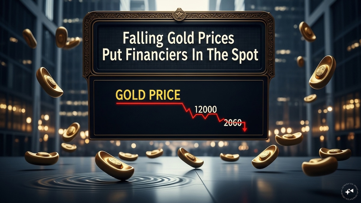 Falling gold prices put gold financiers Manappuram, Muthoot and others under pressure