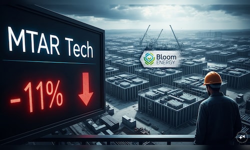 Stock Crash: MTAR Tech shares drop 13% as key customer faces setback in 1.8 GW data centre project