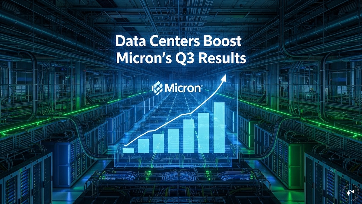 Micron shares jump 16% afterhours after Q3 revenue soars 4x, data center biz grows seven-fold