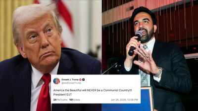 Donald Trump: 'US will never be a communist country': Trump's message follows big night for Mamdani-backed progressives