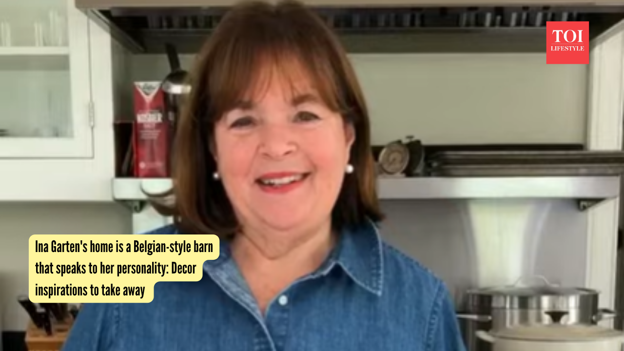 Ina Garten's home is a Belgian-style barn that speaks to her personality: Decor inspirations to take away |