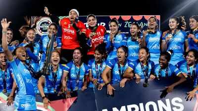 India beat New Zealand 2-0 to clinch second FIH Women's Nations Cup, earn Pro League Promotion | Hockey News