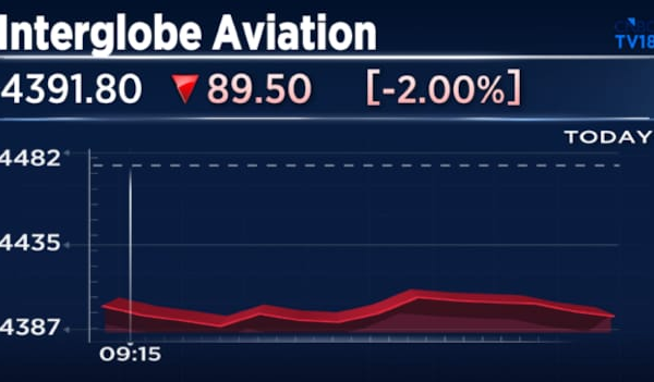 IndiGo unveils 2030 vision, eyes global aviation leadership with 550-aircraft fleet; stock falls