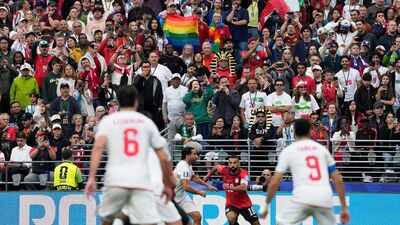 Watch: Iran and Egypt, where homosexuality is criminalised, play FIFA 'Pride Match among rainbow flags and banners