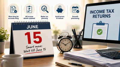 ITR filing FY 2025-26: Top reasons salaried taxpayers should wait till mid-June to file income tax returns