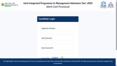 JIPMAT 2026 admit card released at exams.nta.nic.in: Direct link to download hall ticket here