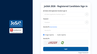 JoSAA mock seat allotment 2026 round 1 results released at josaa.admissions.nic.in: Direct link to download here
