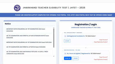 JAC JTET 2026 registrations end today, teacher eligibility examination scheduled for June 14; apply at jactetonline.com