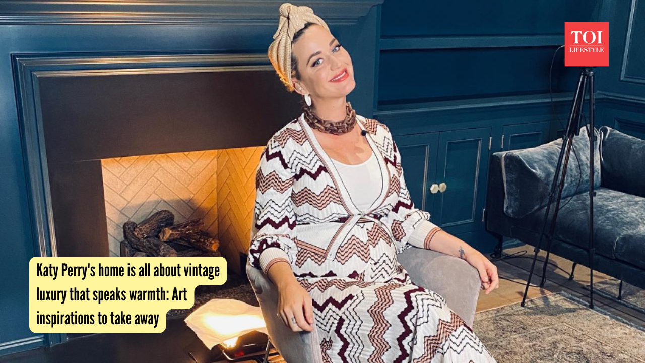 Katy Perry's home is all about vintage luxury that speaks warmth: Art inspirations to take away |