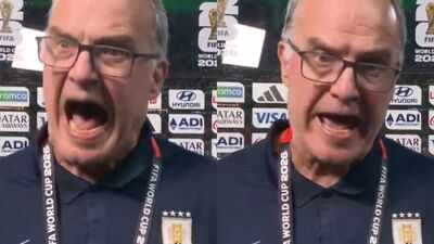 Watch: Uruguay coach Marcelo Bielsa loses cool after FIFA World Cup 2026 exit | Football News