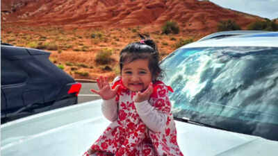 Meet Aarya, Indian-origin toddler set to become the youngest person to visit all 63 American National Parks |
