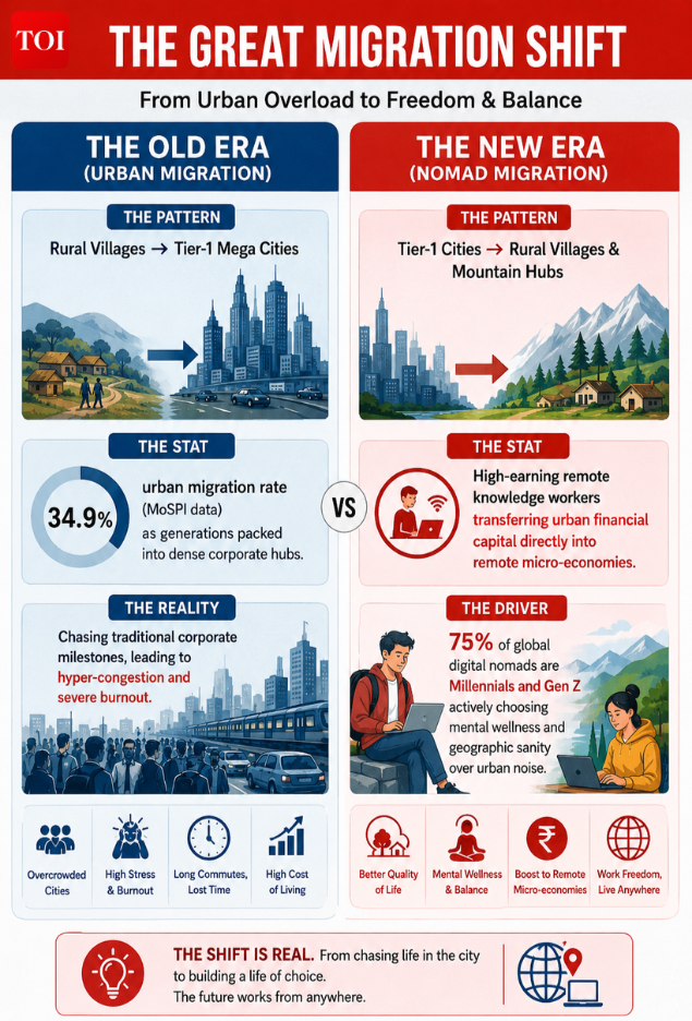 Digital Nomads In India: From office towers to open skies: How India's digital nomads are changing the way we work | India News