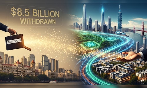Global investors pull $8.5 billion from India funds in 2026 as money chases AI trade
