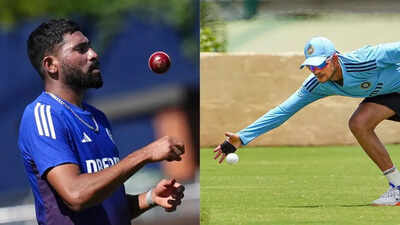 Mohammed Siraj bowls full tilt, Shubman Gill and KL Rahul sweat it out: Who did what in India's training ahead of IND vs AFG Test? | Cricket News