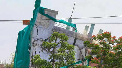 Jaipur anti-encrochment drive: Mosque demolished to widen road; 2 temples, mazaar to be taken down | India News