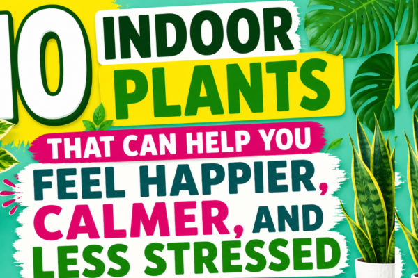 10 beautiful indoor plants for your desk, bedside, and centre table that can help you feel happier, calmer, and less stressed