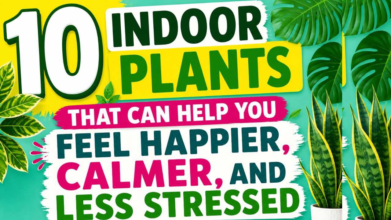 10 beautiful indoor plants for your desk, bedside, and centre table that can help you feel happier, calmer, and less stressed
