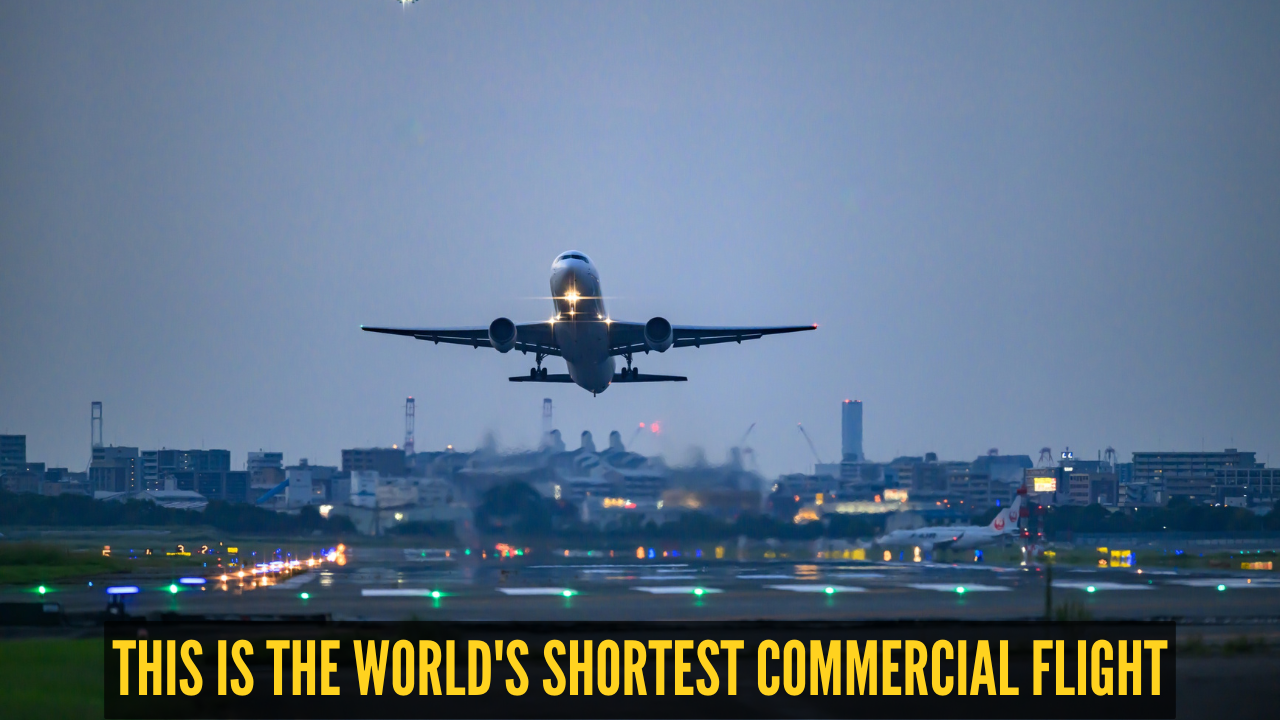 This is the world's shortest commercial flight and why it’s a bucket-list travel experiences
