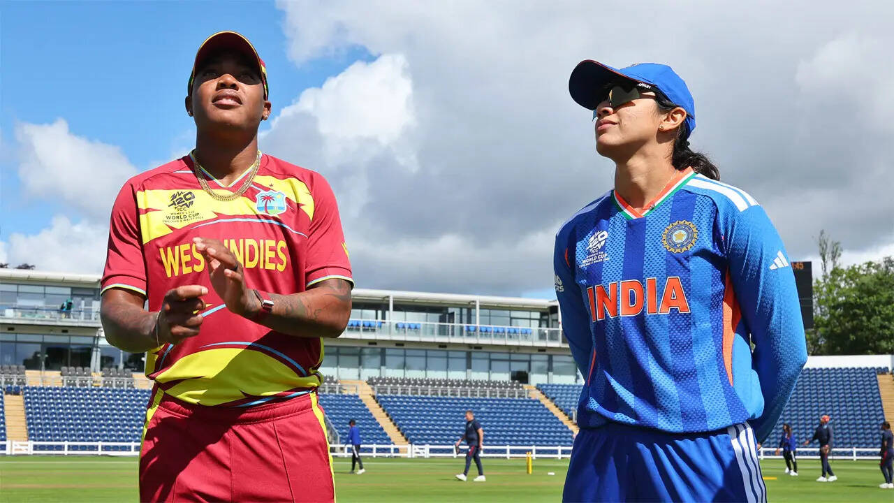 India Women 145/3 in 15.0 Overs | India vs West Indies, ICC Women's T20 World Cup Warm-up Live Score