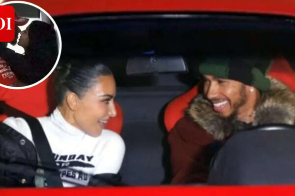 Lewis Hamilton and Kim Kardashian LOCK LIPS as romance heats up in Monaco - PICS |