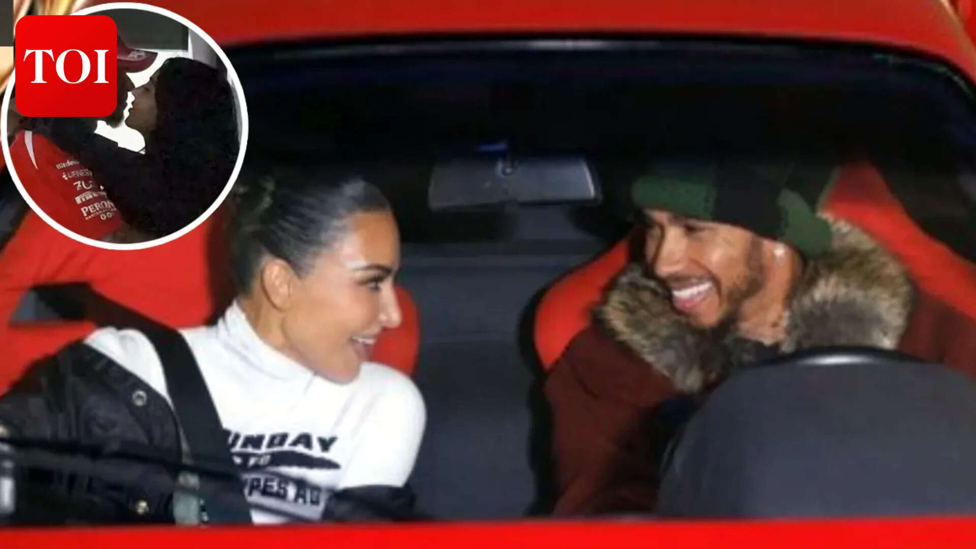 Lewis Hamilton and Kim Kardashian LOCK LIPS as romance heats up in Monaco - PICS |