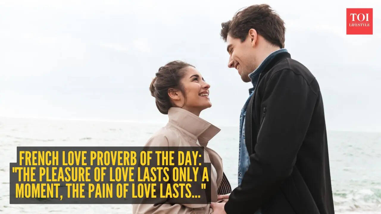 The pleasure of love lasts only a moment, the pain of love lasts...