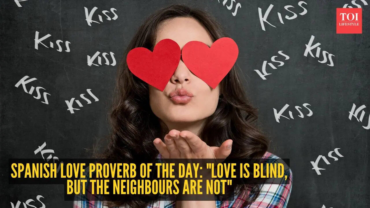 Love is blind, but the neighbours are not
