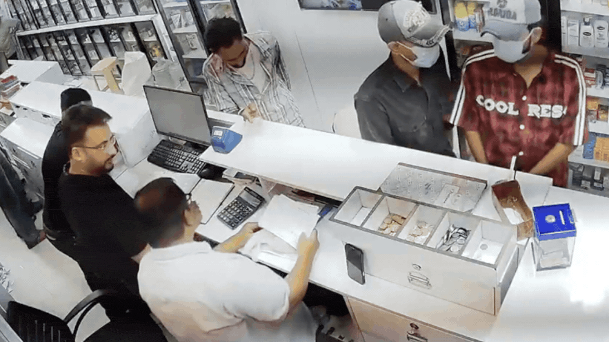 Bullets rain at Chandigarh store: Cashier shot dead; 13 rounds fired, chilling CCTV emerges | Chandigarh News