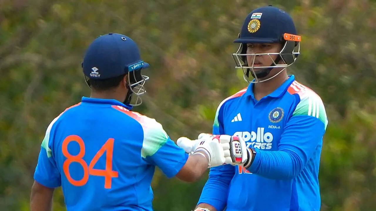 India A vs Sri Lanka A Live Score, Tri Series 2026: Vaibhav Sooryavanshi, Prabhsimran Singh begin India innings as Sri Lanka opt to bowl