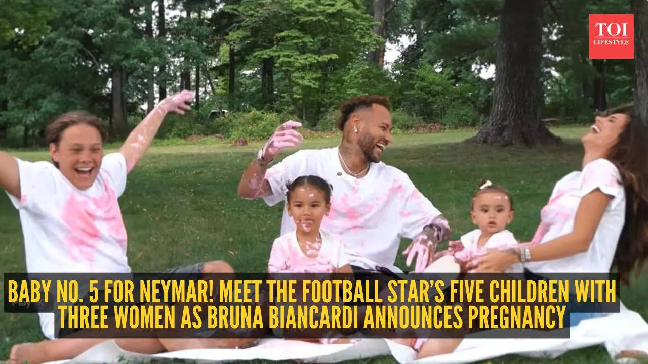 Inside the football star’s growing family of five children with three women