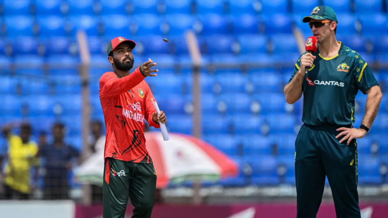 Bangladesh 39/5 in 9.2 Overs | Bangladesh vs Australia 3rd T20I Live: Pride on the line for Bangladesh in dead rubber against Australia
