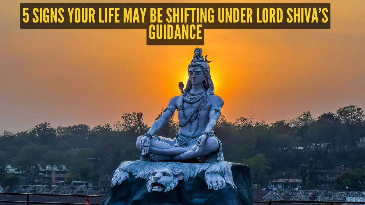 5 signs your life may be shifting under Lord Shiva’s guidance