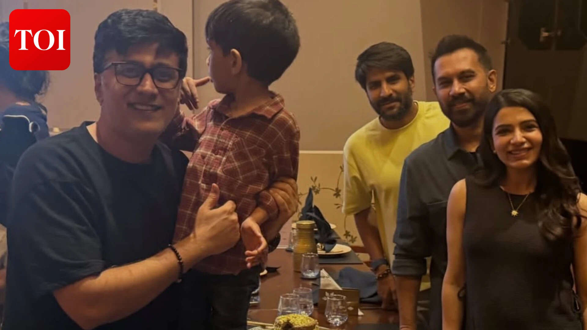Samantha Ruth Prabhu: Mom-to-be Samantha Ruth Prabhu attends Rahul Ravindran's birthday bash: 'MIB' actress turns heads in a chic black outfit | Tamil Movie News