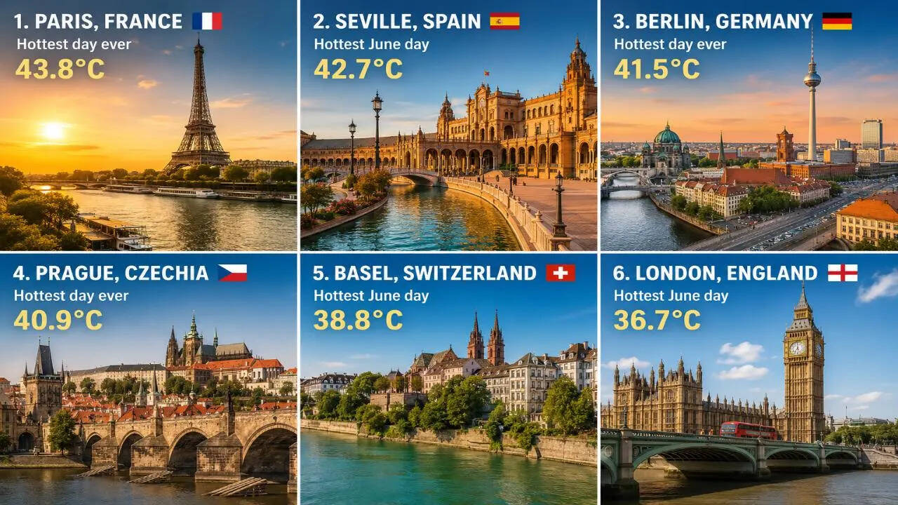 6 places in Europe that are hotter right now than several North Indian cities and what travellers need to know