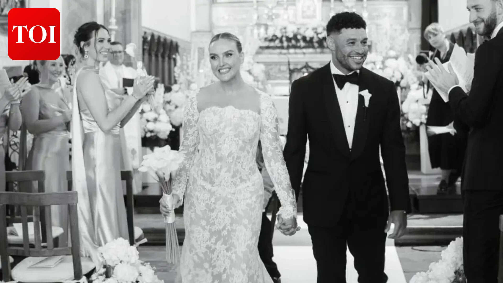 Perrie Edwards Wedding: Perrie Edwards marries Alex Oxlade-Chamberlain as Little Mix bandmates reunite in Portugal; the singer shares their first pictures | English Movie News