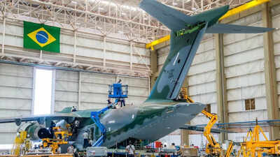 Indian assembly line, global supply chain: Brazilian company Embraer's big pitch for IAF's next transport aircraft