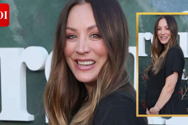 Kaley Cuoco Shines on Red Carpet Debut Since Pregnancy Announcement at 'Life, Larry and The Pursuit of Unhappiness' Premiere |