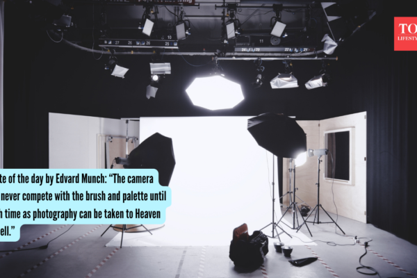Edvard Munch: Quote of the day by Edvard Munch: “The camera will never compete with the brush and palette until such time as photography can be taken to Heaven or Hell.”