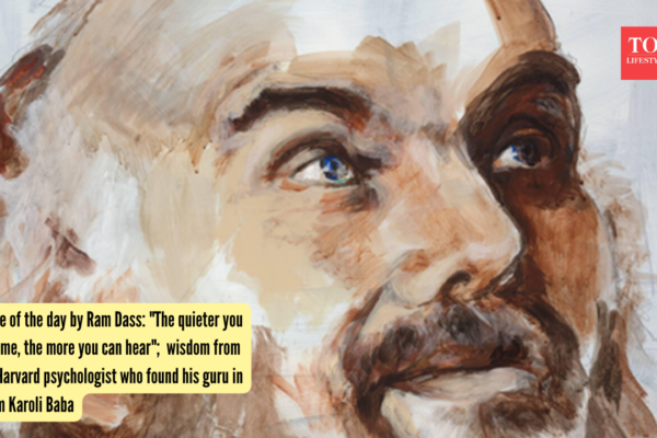 Ram Dass Quotes: Quote of the day by Ram Dass: "The quieter you become, the more you can hear"; wisdom from the Harvard psychologist who found his guru in Neem Karoli Baba