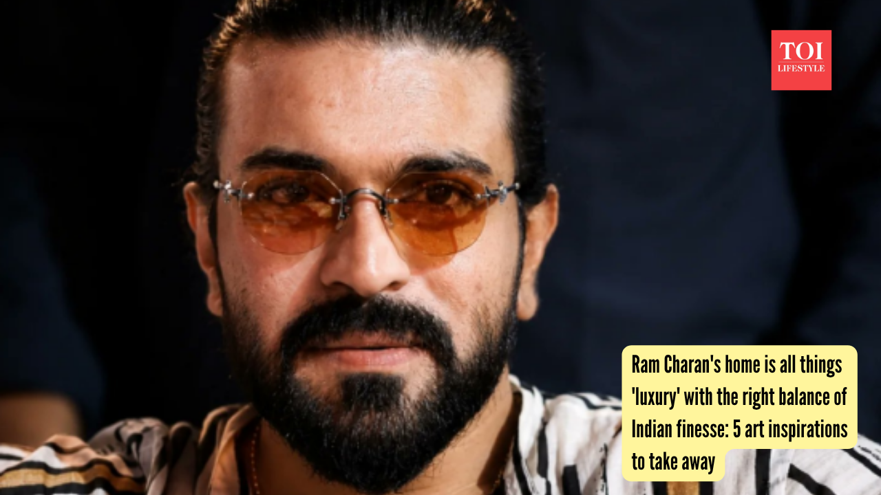 Ram Charan House: Ram Charan's home is all things 'luxury' with the right balance of Indian finesse: 5 art inspirations to take away |