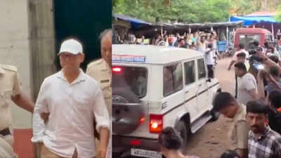 Extortion and forgery case: Ex-TMC MLA Sujoy Hazra taken into custody; residents hurl eggs at vehicle carrying him | Kolkata News
