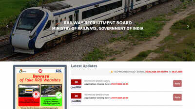 RRB Technician Notification 2026-27 released with 6557 vacancies under CEN 02/2026; apply here