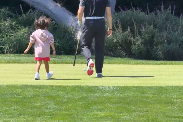 Priyanka Chopra: 'Best day with best dad': Priyanka Chopra shares an adorable glimpse of Malti Marie's day out with Nick Jonas at the golf course | Hindi Movie News