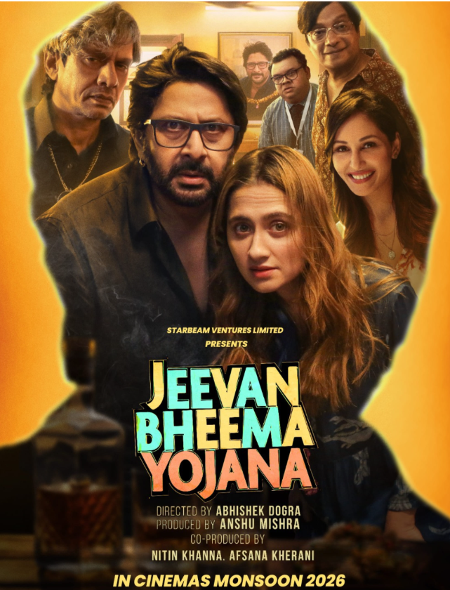 ‘Jeevan Bheema Yojana' first look out: Arshad Warsi takes on double role in Abhishek Dogra's crime comedy | Hindi Movie News