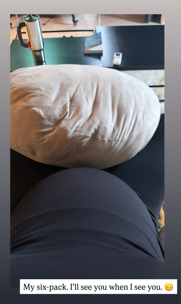 Samantha Ruth Prabhu flaunts baby bump with a cheeky note days after announcing maternity break: ‘My six pack’ | Telugu Movie News