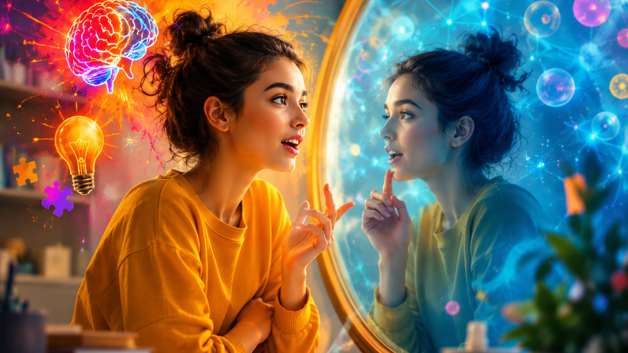 Psychology says talking to yourself isn't as strange as it seems and may actually help improve focus, concentration and keep your mind from wandering