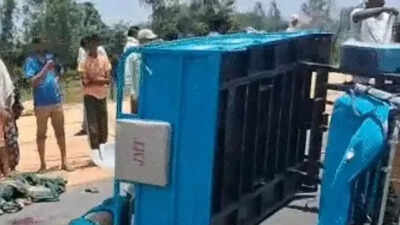 6 women killed as racing tractors crush e-rickshaw in Budaun | Bareilly News