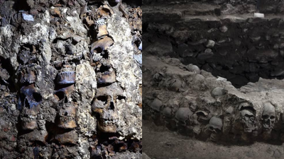 Spanish conquerors described a terrifying tower made of thousands of human skulls, historians thought it was propaganda, then archaeologists found it beneath Mexico City | World News