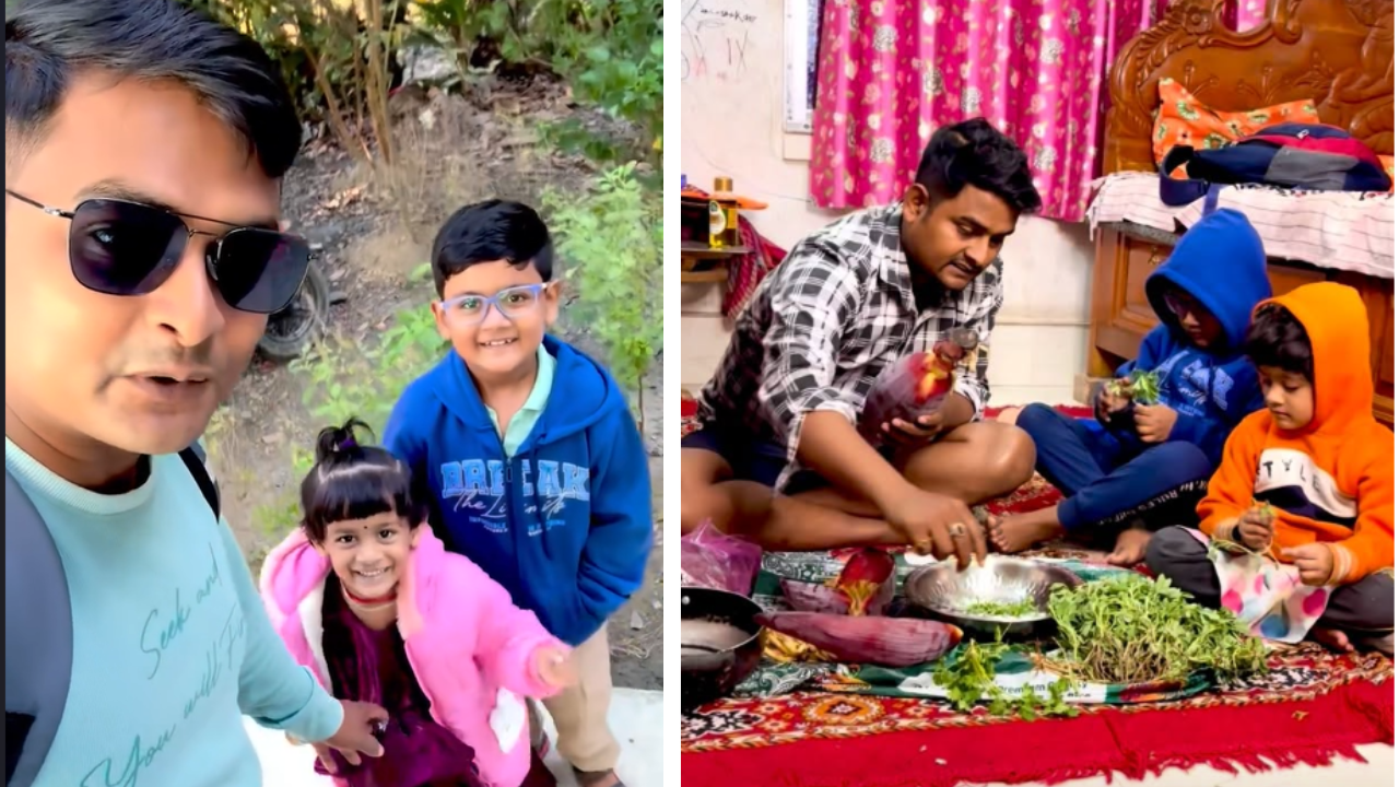 Father'S Day Emotional Story: “You cannot raise two children alone”: How Suvendu Sarkar who never got a parent’s love became both mother and father to his kids