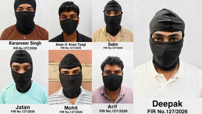 Pakistan-backed terror network busted; 7 arrested after intel flagged plot to recruit youths online for attacks in Delhi-NCR | Delhi News